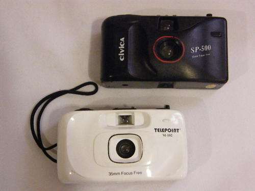 Telepoint M102 & Civica SP500 Cameras - 35mm - as per photo