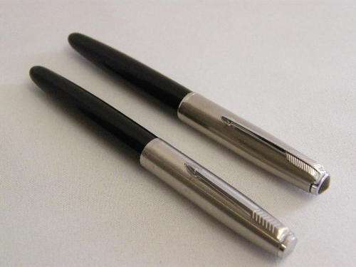 2 Vintage Parker Fountain Pens - as per photo