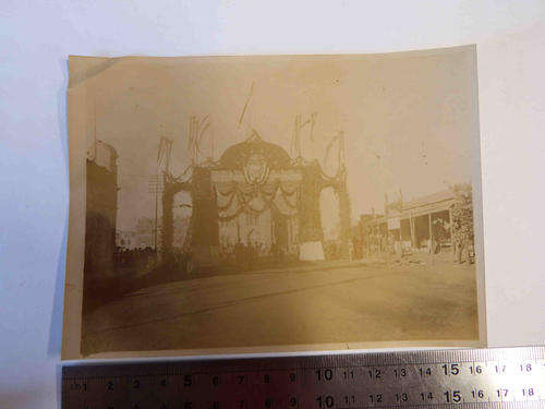 Original photo of the inauguration of President Paul Kruger