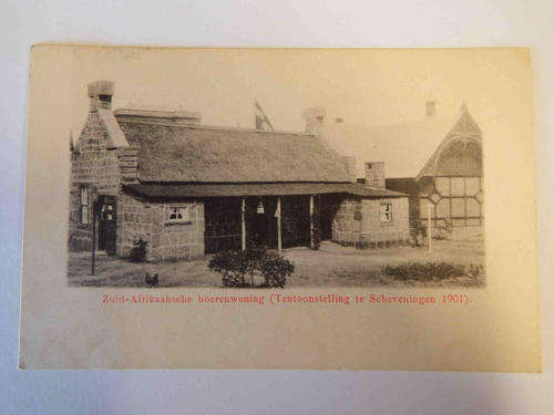 1901 Unused briefkaart - ZUID AFRIKAANSCHE BOERENWONING