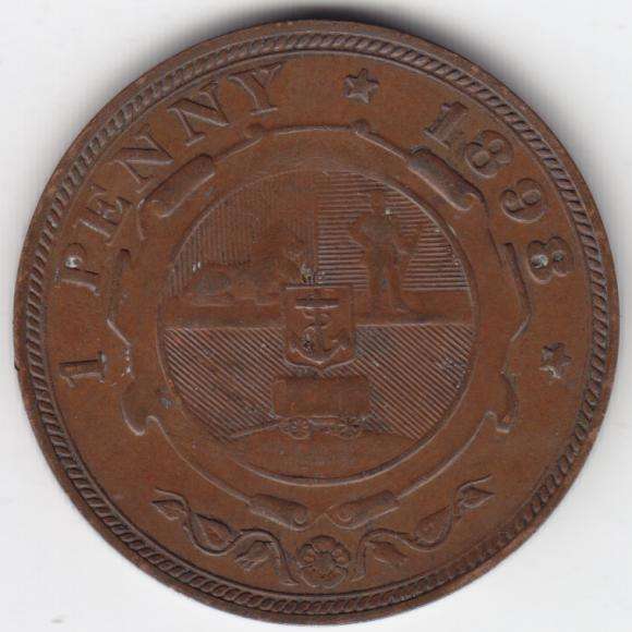 1898 Kruger Penny - as per photo