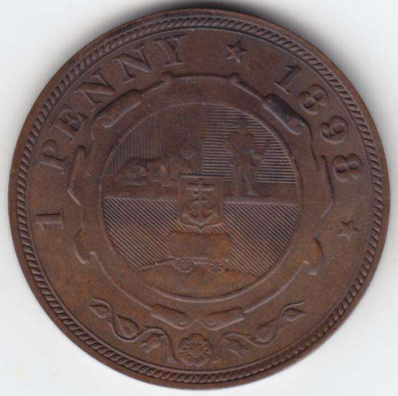 1898 Kruger Penny - Lovely detailed Coin - as per photo