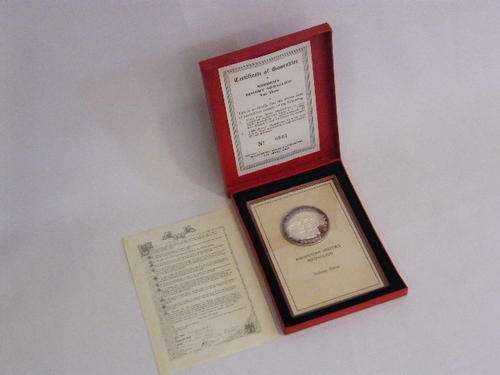 Rhodesian History Medallion Volume Three - No. 0801 - as per photo