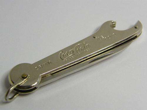 Coca Cola Advertising Knife / Bottle Opener - as per photo