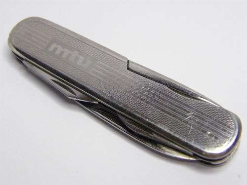 Vintage Giesen & Forsthoff Germany Pocket Knife with MTU Logo - as per photo