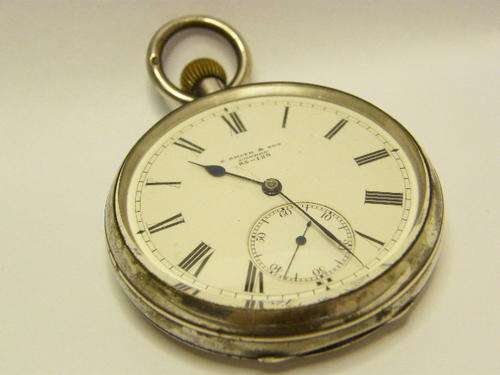 Antique Silver S. Smith & Sons, London - Pocket watch, Working - as per photo