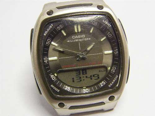 Casio Illuminator Mens Ana-Digi Watch.In good working condition,Fine scratches on glass,as per photo