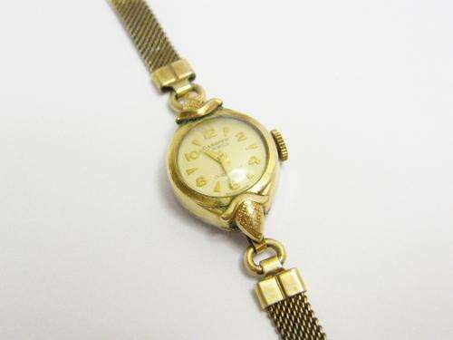 Vintage Candino 17 Jewels Ladies Manual Wind Watch - Not Working - as per photo