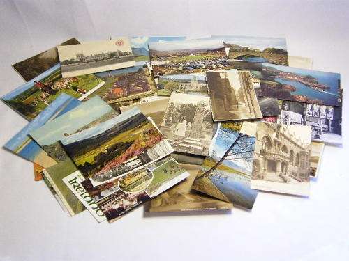 Lot of 90 Vintage Unused Postcards - as per photo