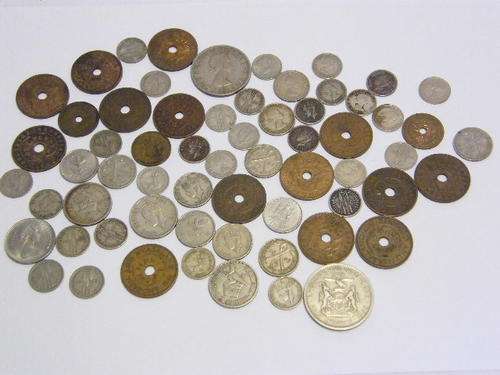 Rhodesia - Lot of 62 Coins - as per photo