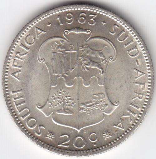 1963 Uncirculated Twenty cent - Excellent - as per photo