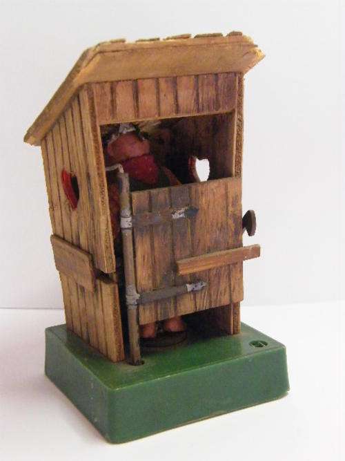 Old Lavatory Toy - not working,  as per photo