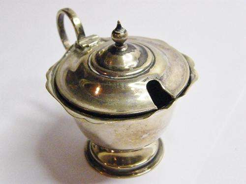 Small Silver plated Salt Holder - as per photo