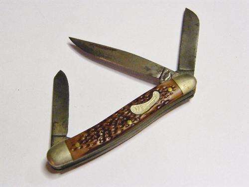 Vintage Frontier 3 Blade Pocket knife - as per photo
