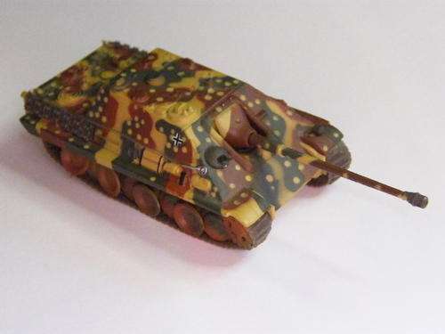 Jagpanther ( Sd. Kfz.173 ) Sch.Pz.Jg.Abt. 559 tank, Luxembourg 1944, one wheel missing,  - BIGBIGSAL