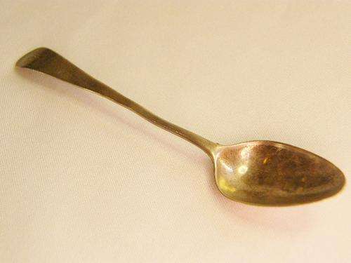 Antique Silver teaspoon, Chester 1794, George 3 - weighs 13.1 grams - as per photo