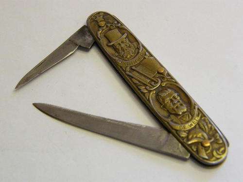 Kruger & De Wet Solingen Pocket knife - from the Augustine Collection - well used - as per photo