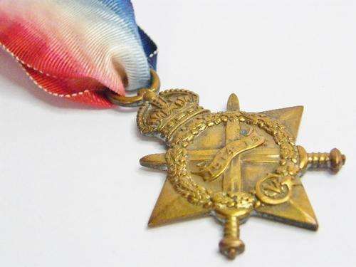 WW1 1914 - 15 Star of the Calvinia Commando - name partly removed - as per photo