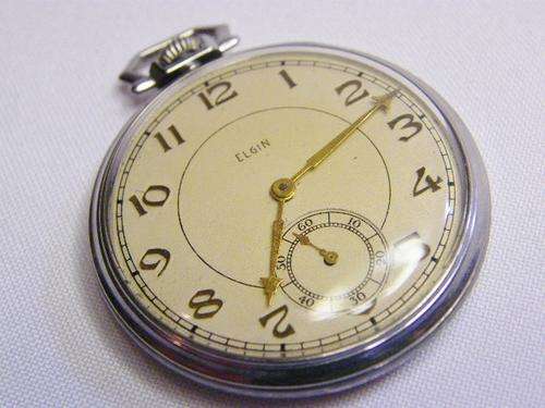 1934 Elgin pocketwatch - Serial 35233870 - excellent working condition - as per photo