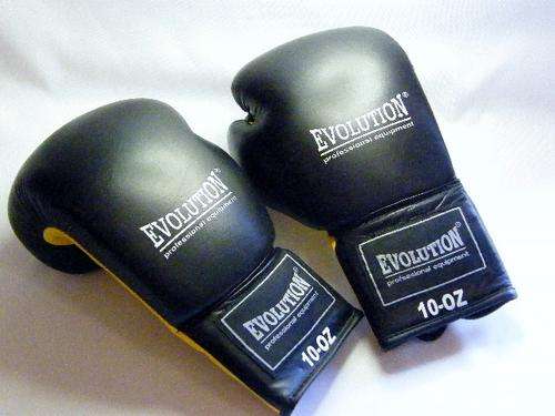 Evolution Professional equipment - Boxing gloves - Yellow 10 OZ - brand new - as per photo