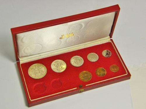 1974 RSA short proof set in long proof box