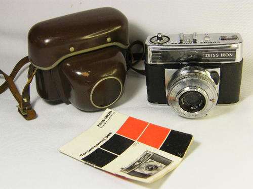 Zeiss Ikon contessamat SBE camera with Carl Zeiss lens - lens front sandblasted - as per photo