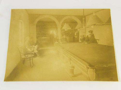 Original Boer War photo taken in the Pretoria Club in 1900 during English occupation - as per photo