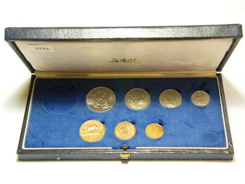 1976 RSA short proof set with no silver R1 @ crazy R1 start - as per photo