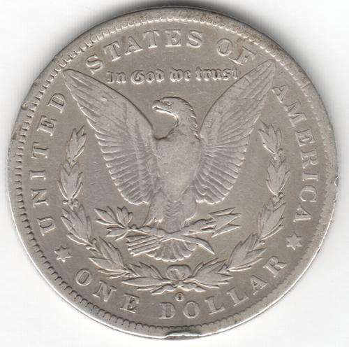 1899 USA 'O' silver dollar - as per photo