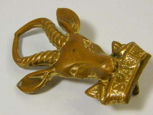 SA Infantry bokkop cap badge - as per photo