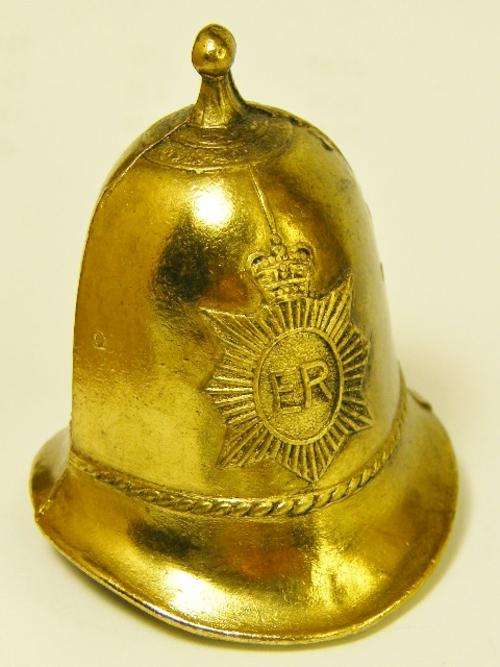 British Police helmet shaped bell - as per photo