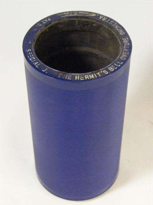 Edison Blue phonograph record # Special J - The Hermit`s Bell overture orchestra - as per photo