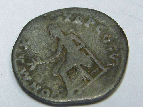 Roman silver Denarius of Vespasianus ( 69 - 79 AD ) - as per photo