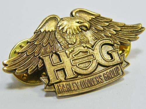 HOG Harley Owners Group pin badge - as per photo