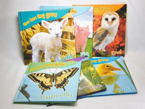 See How They Grow - set of 6 children's books - @ CRAZY R1 start