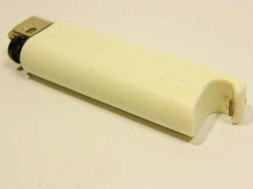 Vintage cigarette lighter holder with bottle opener - free lighter included - as per photo