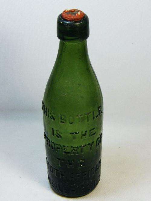 Very old SA Breweries top beer bottle - as per photo