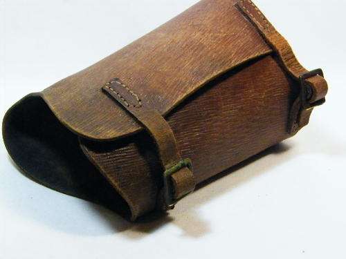 Military leather ankle gaiter - possibly WW1 period - as per photo