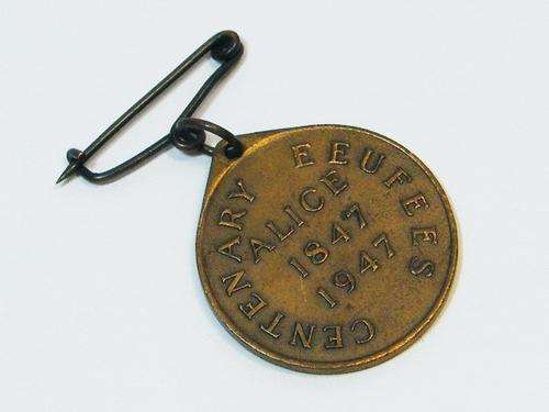 1847 - 1947 Alice Centenary medallion - Alice. Eastern Cape - as per photo