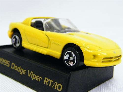 1995 Dodge Viper RT/10 model car by Maisto - scale 1/64 with stand - as per photo