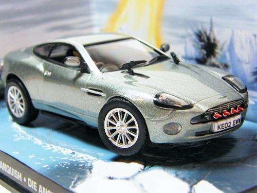 James Bond 007 Aston Martin V12 Vanquish model car from the movie 'Die Another day'