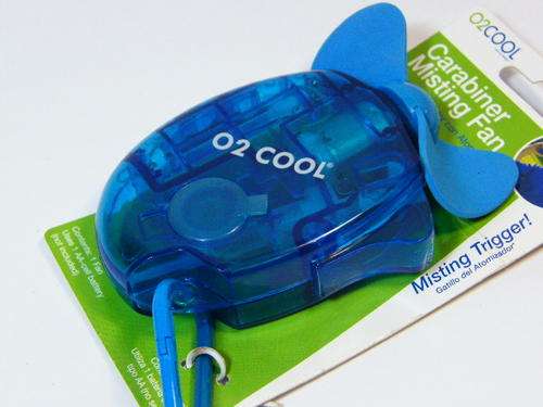 O2 cool carabiner misting fan - brand new - as per photo