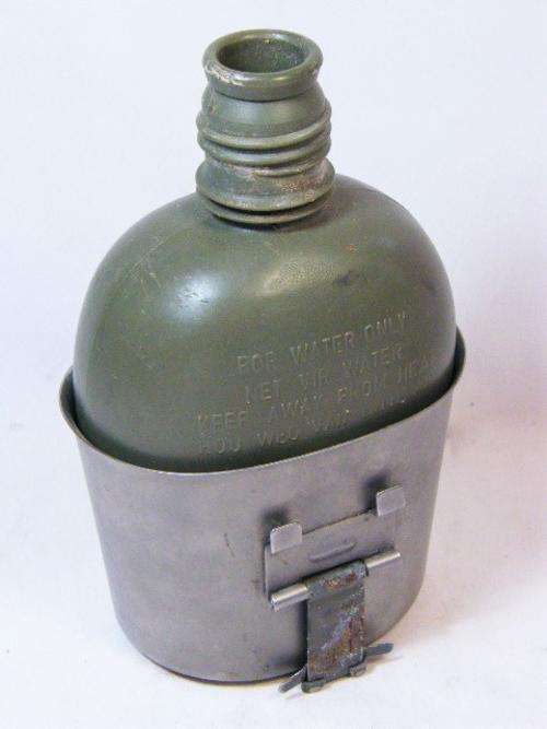 SADF military water bottle with fire bucket - no lid - as per photo