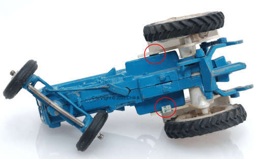 Britains 9524 Ford 6600 Tractor Die Cast Model 1:32 Scale Model 1976