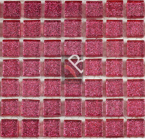 Crystal Glass Mosaic Glitter Wine - 81 tiles