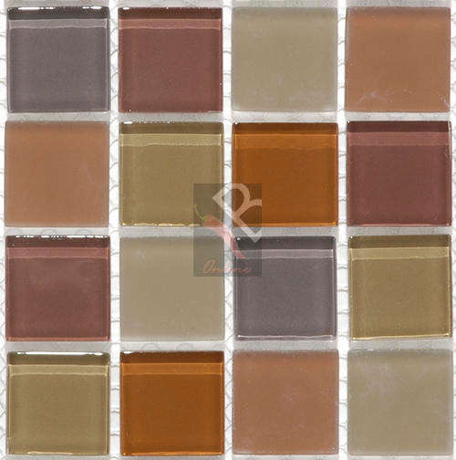 Crystal Glass Mosaics 100x100mm Various Colours