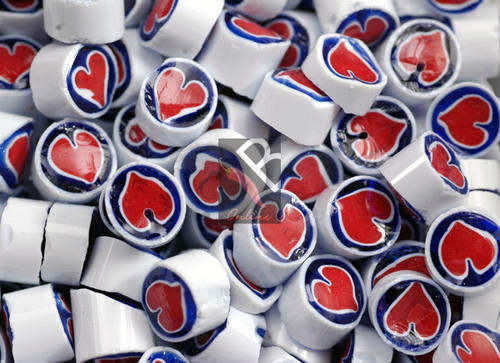 Murano Milefiori - Hearts - LIMITED STOCK