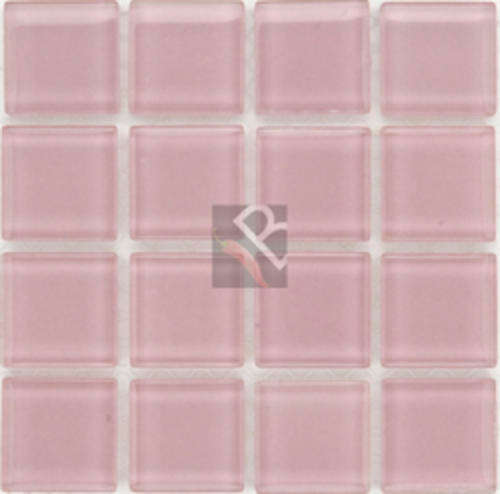 Crystal Glass Mosaic Cherry Blossom 25mm x 4mm