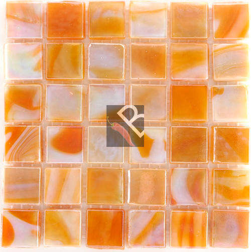 Magic Mosaic Orange 15x15x4mm - 36 tiles