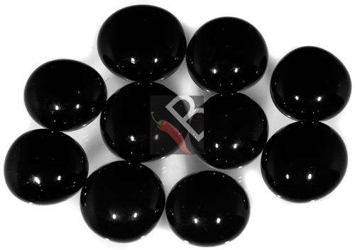 Glass Dew Drops - 10 pieces - Black